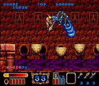 Magic Sword sur Nintendo Super Nes